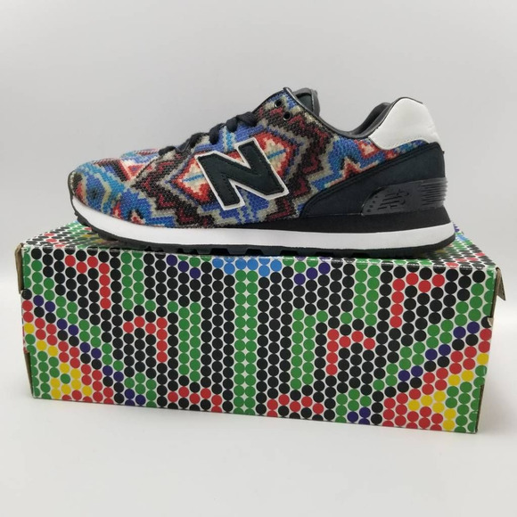 New Balance Ricardo Seco 574 Running Shoes Blue UL574RS2 Lace Up 7.5D - Picture 2 of 12